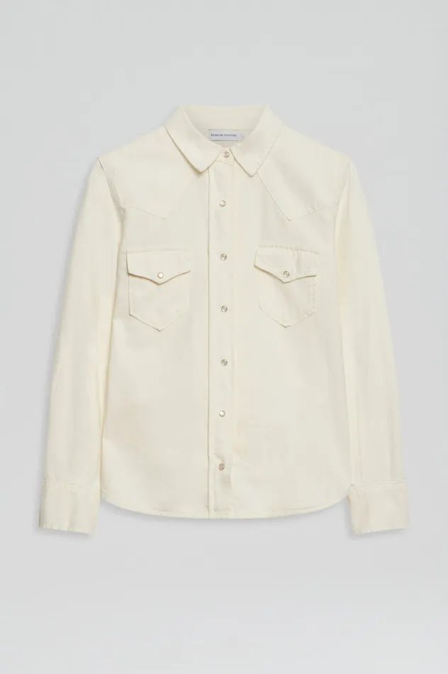 Shirts DENIM SHIRT NATURAL 8211 Scanlan Theodore Women