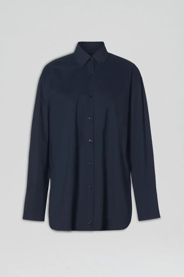 Shirts PARACHUTE COTTON SHIRT NAVY Scanlan Theodore Women