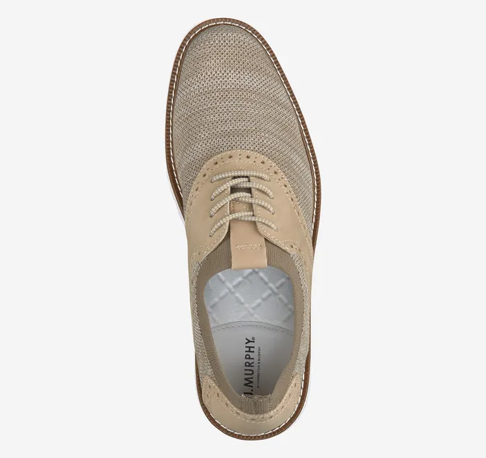 Shoes Johnston and Murphy Men Duncan Saddle Taupe Space Dye