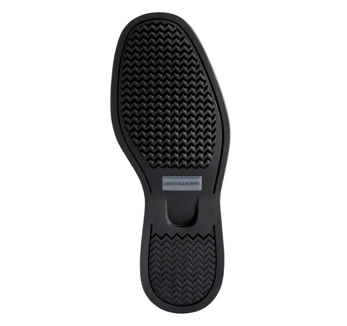 Shoes Johnston and Murphy Men Shuler Bicycle Black Tumbled Calf