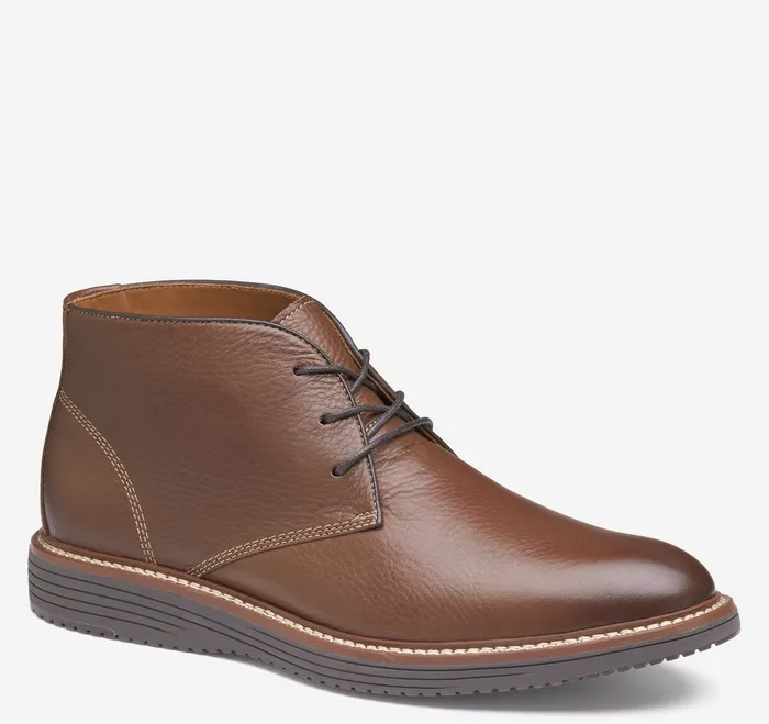 Shoes Johnston and Murphy Men Upton Chukka Tan Full Grain