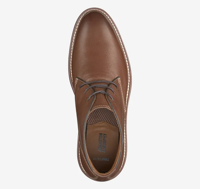 Shoes Johnston and Murphy Men Upton Chukka Tan Full Grain