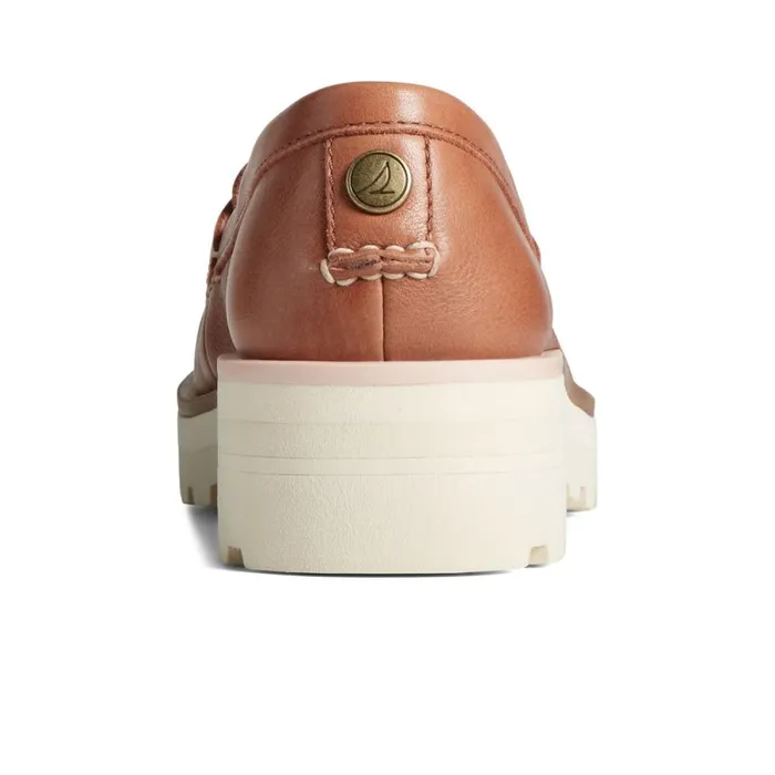 Shoes Women Sperry Lug Penny Loafer Medium Beige