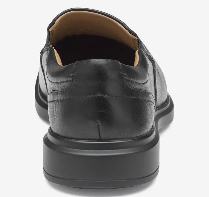 Shoes XC4 Stanton 20 Moc Venetian Loafer Black Full Grain 8211 Johnston and Murphy Men