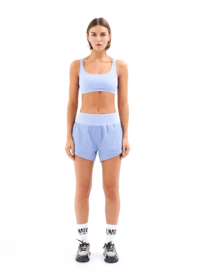 Shop AGILITY TEST SHORT IN LAVENDER LUSTRE PE Nation Shorts