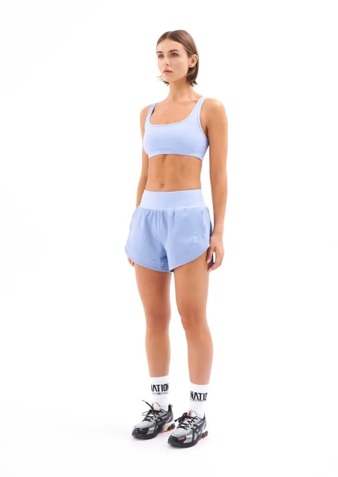 Shop AGILITY TEST SHORT IN LAVENDER LUSTRE PE Nation Shorts