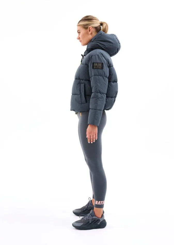 Shop ALL AROUND JACKET IN DARK SHADOW PE Nation Jackets