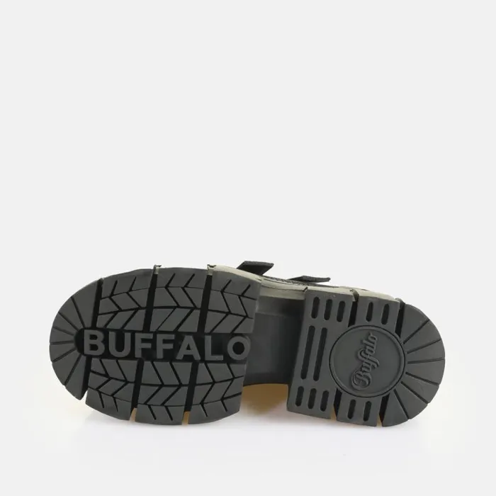 Shop Ballet Flats BUFFALO Gospher Ballerina Black