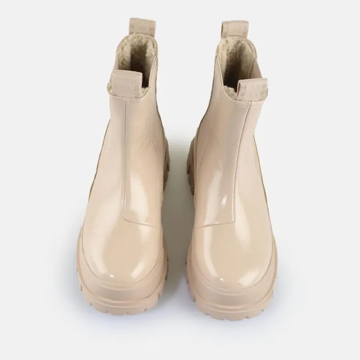 Shop Boots and AnkleBoots BUFFALO Aspha Chelsea Mid Warm Cream