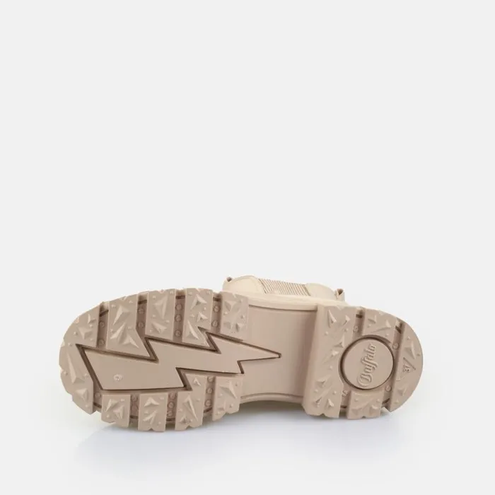 Shop Boots and AnkleBoots BUFFALO Aspha Chelsea Mid Warm Cream