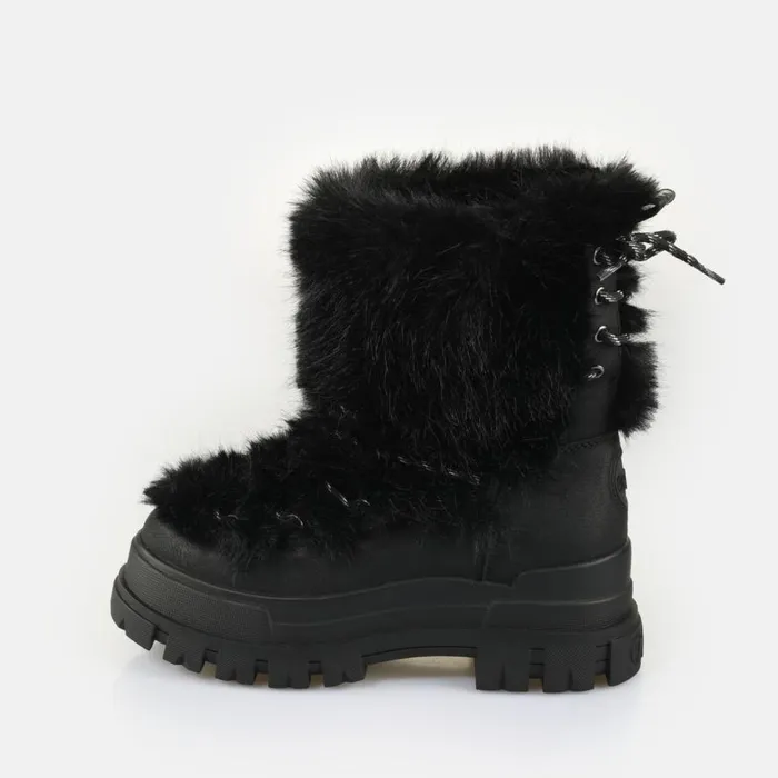 Shop Boots and AnkleBoots BUFFALO Aspha Moon Warm Black
