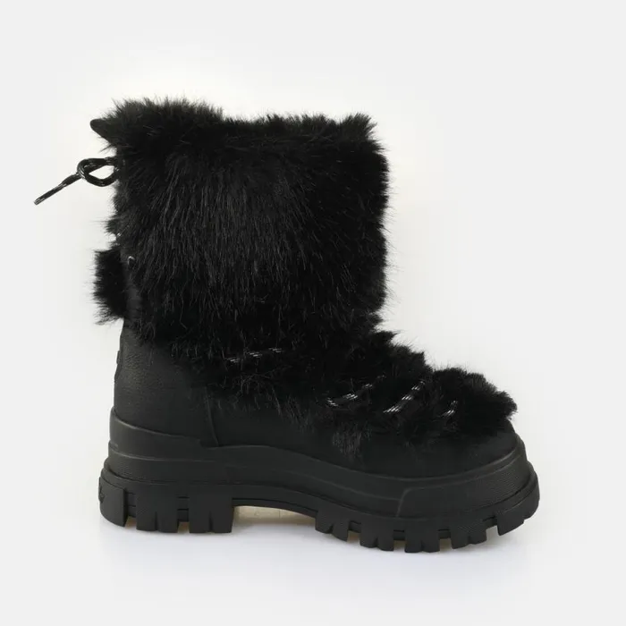 Shop Boots and AnkleBoots BUFFALO Aspha Moon Warm Black