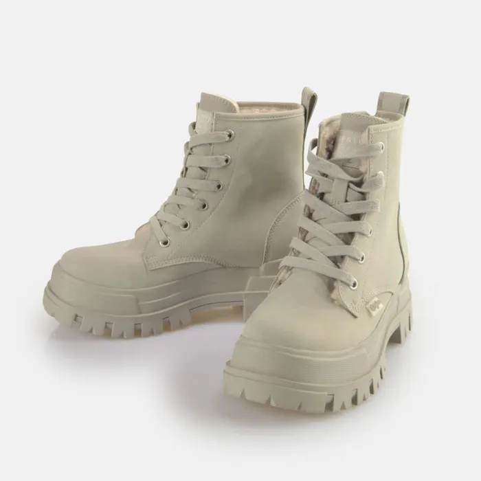 Shop Boots and AnkleBoots BUFFALO Aspha RLD Warm Grey