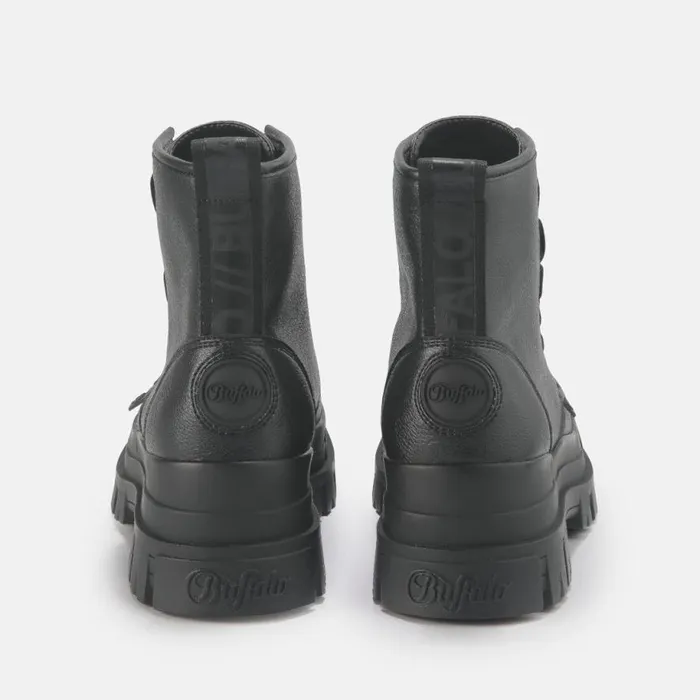 Shop Boots and AnkleBoots BUFFALO Aspha Zip Black