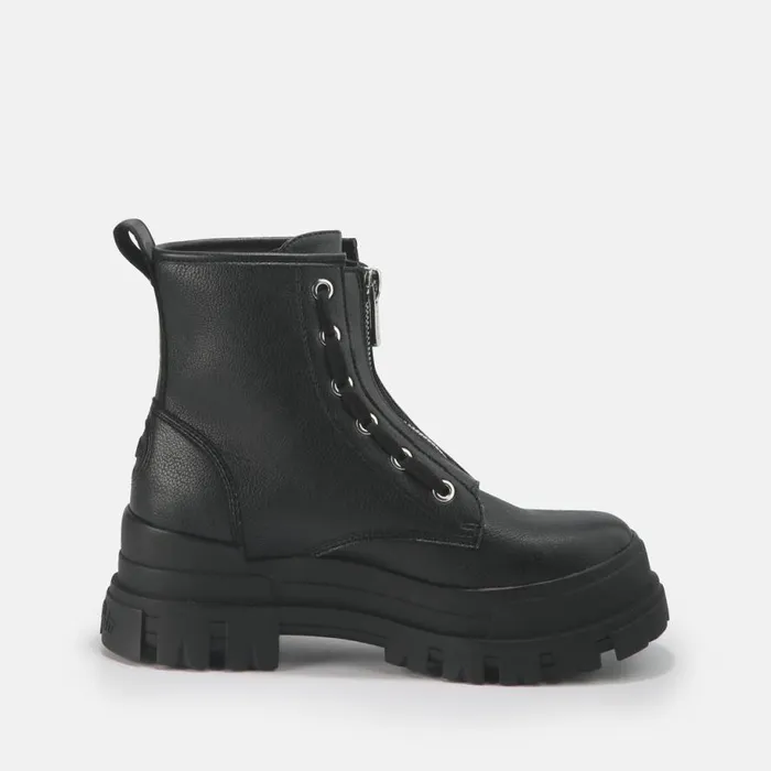 Shop Boots and AnkleBoots BUFFALO Aspha Zip Black
