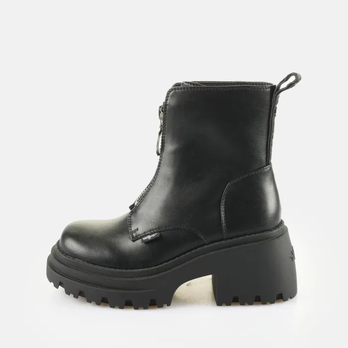 Shop Boots and AnkleBoots BUFFALO BFL BRAVR ZIP Black