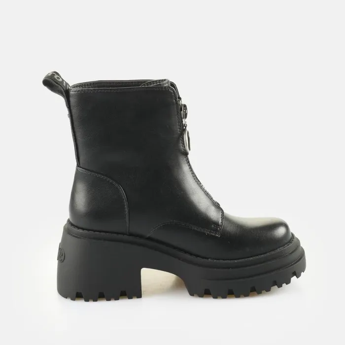 Shop Boots and AnkleBoots BUFFALO BFL BRAVR ZIP Black