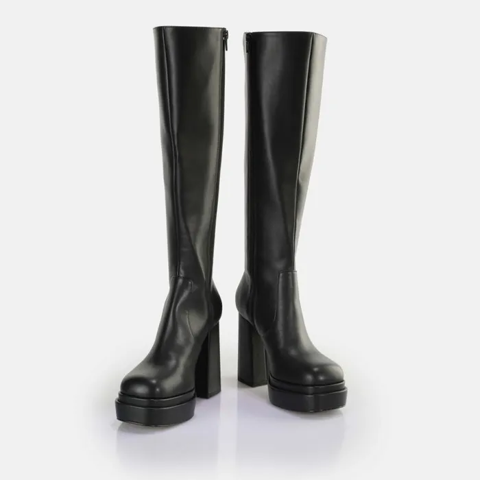 Shop Boots and AnkleBoots BUFFALO May Boot HI Black