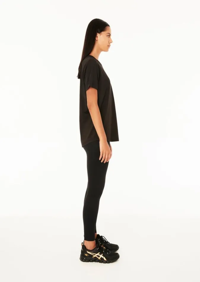 Shop CROSSOVER AIR FORM TEE IN BLACK PE Nation Tees and Tanks