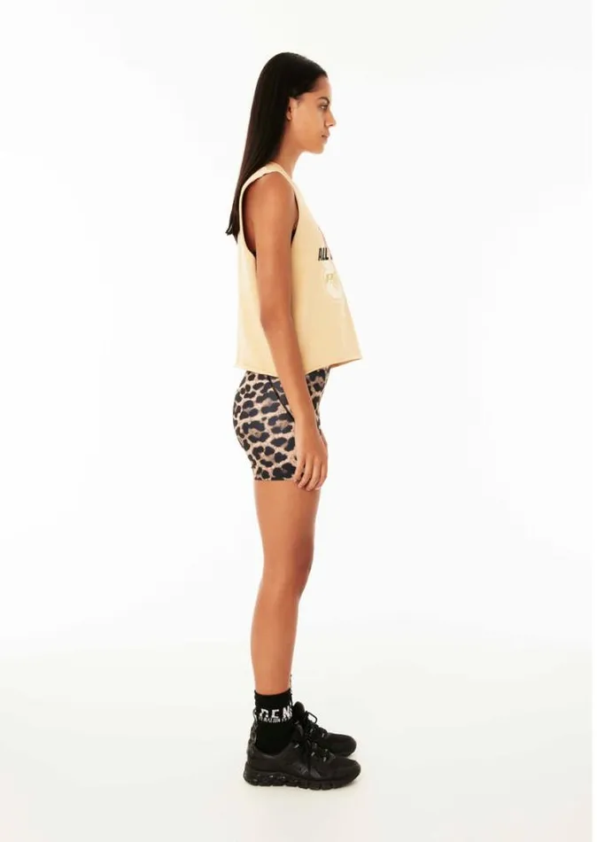 Shop DOWNFORCE 5034 BIKE SHORT IN ANIMAL PRINT PE Nation Shorts