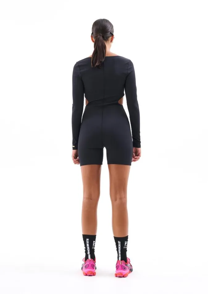 Shop FINAL FOUR UNITARD IN BLACK PE Nation Dresses and Bodysuits