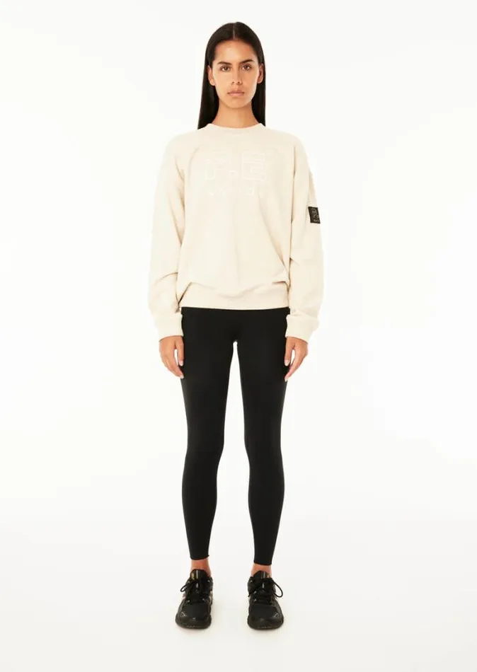 Shop HEADS UP SWEAT IN OATMEAL MARLE PE Nation Sweats
