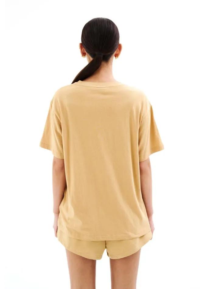 Shop HEADS UP TEE IN SAND PE Nation Tees and Tanks