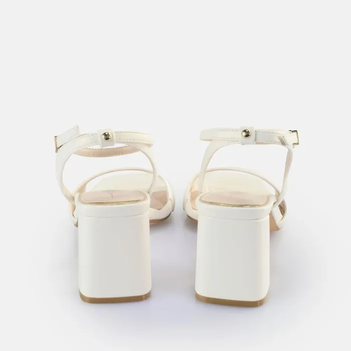 Shop Heels BUFFALO April Neat White