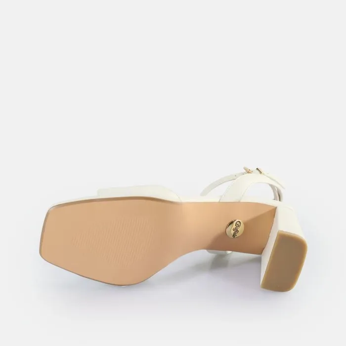 Shop Heels BUFFALO April Neat White