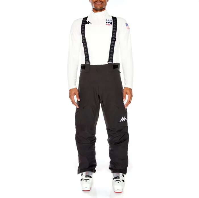 Shop Kappa Ski and Snowboard 6Cento 622 Fz Ski Pants Black