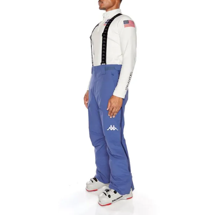 Shop Kappa Ski and Snowboard 6Cento 622P US Snowboard Pants Blue Fiord