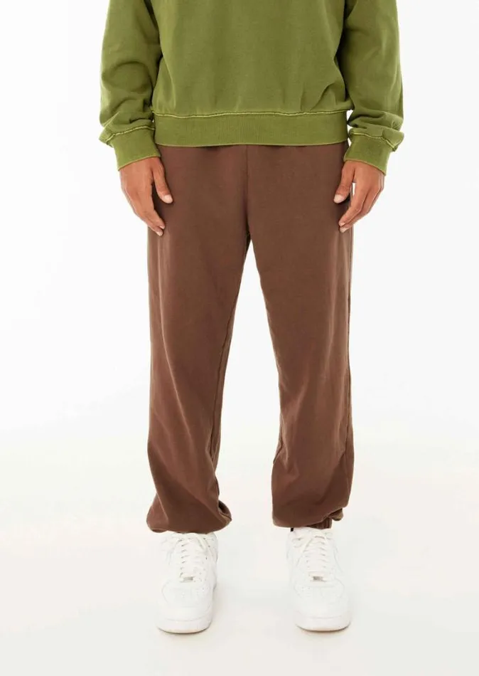 Shop KICKOUT WASHED TRACKPANT IN PINECONE PE Nation Pants
