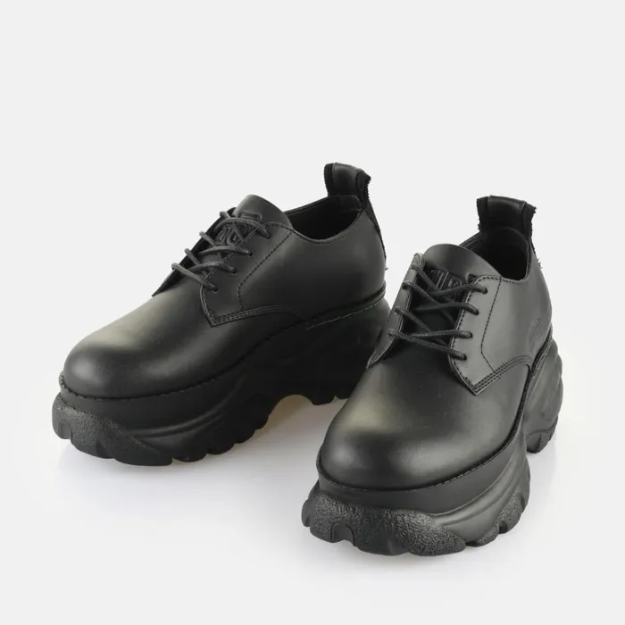 Shop Lace Up Shoes BUFFALO SHIFT08M990 8211 VEGAN CORN BASED NAPPA 8211 BLACK Black Shop Lace Up Shoes BUFFALO SHIFT08M990 8211 VEGAN CORN BASED NAPPA 8211 BLACK Black