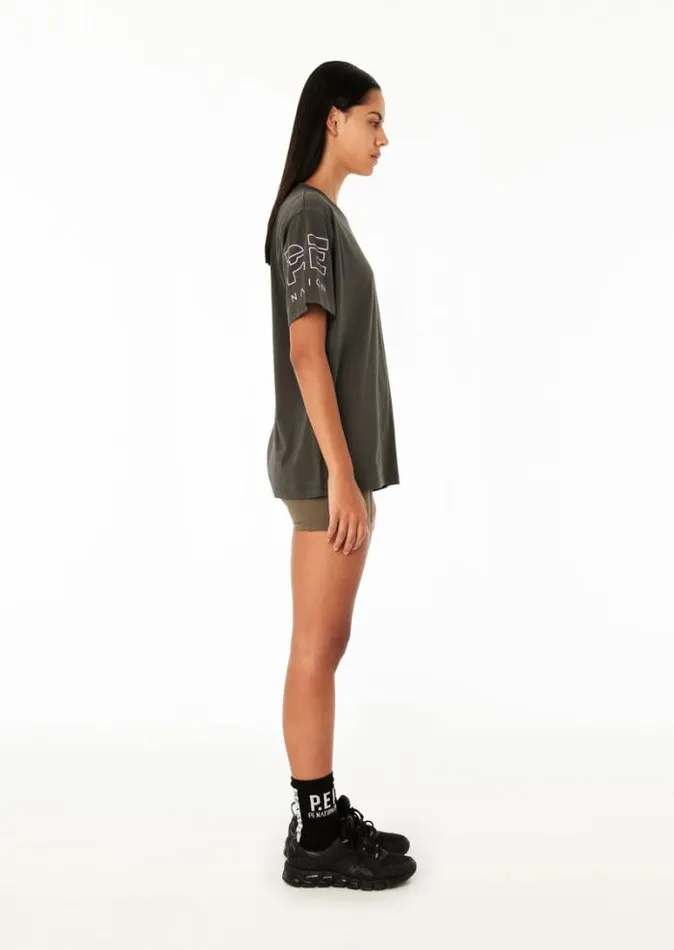 Shop MONEYBALL TEE IN DARK SHADOW PE Nation Tees and Tanks