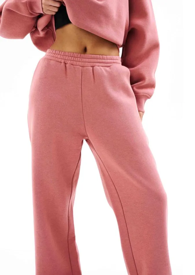 Shop OFF DUTY TRACKPANT IN CANYON ROSE PE Nation Pants