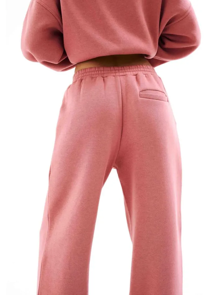 Shop OFF DUTY TRACKPANT IN CANYON ROSE PE Nation Pants