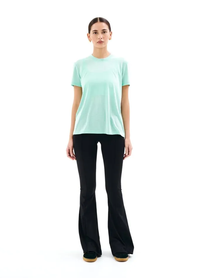 Shop PRIMARY SLIM FIT TEE IN AQUA PE Nation Tees and Tanks
