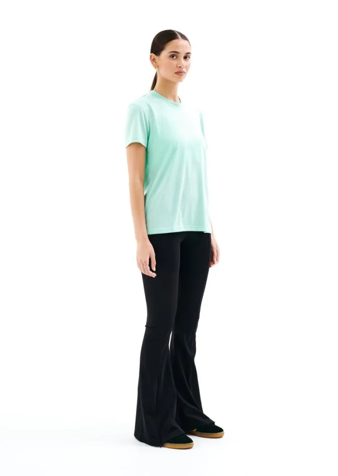Shop PRIMARY SLIM FIT TEE IN AQUA PE Nation Tees and Tanks