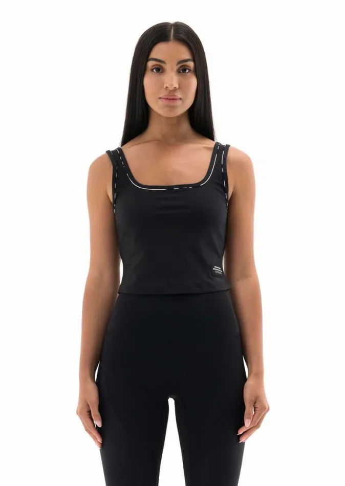 Shop PURSUIT TANK IN BLACK PE Nation Tees and Tanks