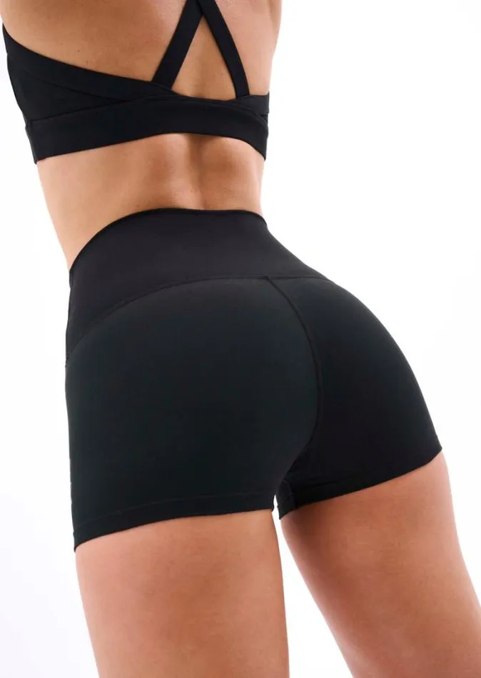 Shop RECHARGE BIKE SHORT IN BLACK PE Nation Shorts