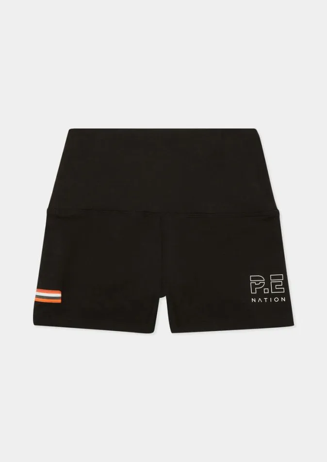 Shop RECHARGE BIKE SHORT IN BLACK PE Nation Shorts
