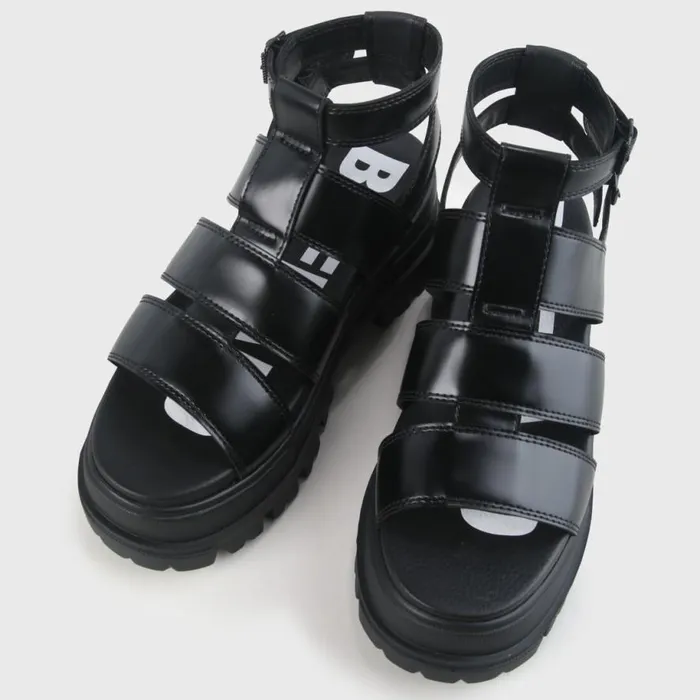 Shop Sandals and Slides BUFFALO Aspha GLD Black