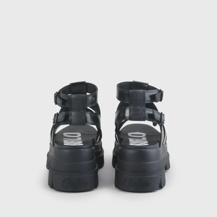 Shop Sandals and Slides BUFFALO Aspha GLD Black