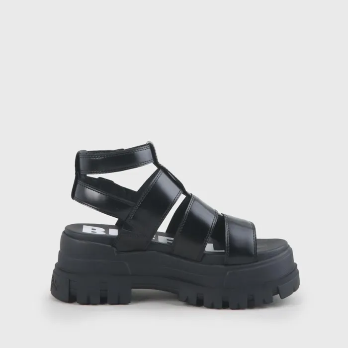 Shop Sandals and Slides BUFFALO Aspha GLD Black