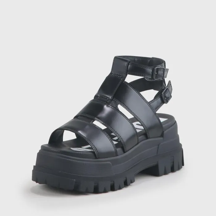 Shop Sandals and Slides BUFFALO Aspha GLD Black