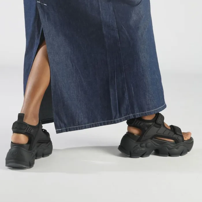 Shop Sandals and Slides BUFFALO Binary Track Black