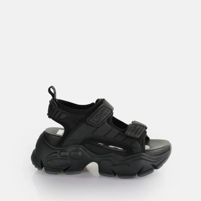 Shop Sandals and Slides BUFFALO Binary Track Black