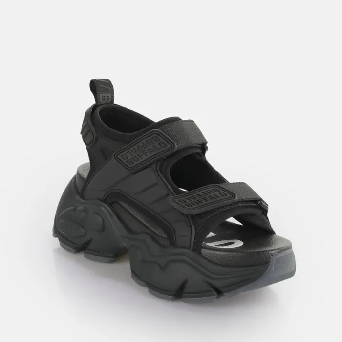 Shop Sandals and Slides BUFFALO Binary Track Black