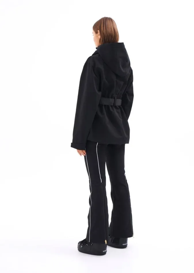 Shop SIERRA SHELL JACKET IN BLACK PE Nation Jackets
