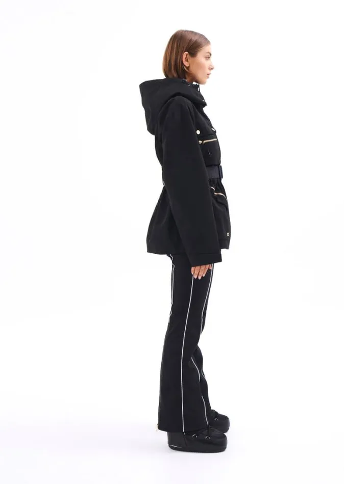 Shop SIERRA SHELL JACKET IN BLACK PE Nation Jackets